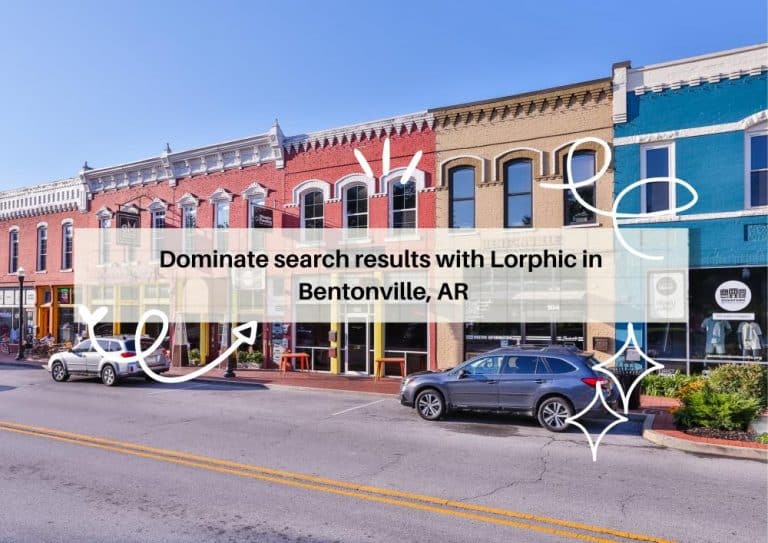 "Custom web design to boost Bentonville, AR businesses by Lorphic"
