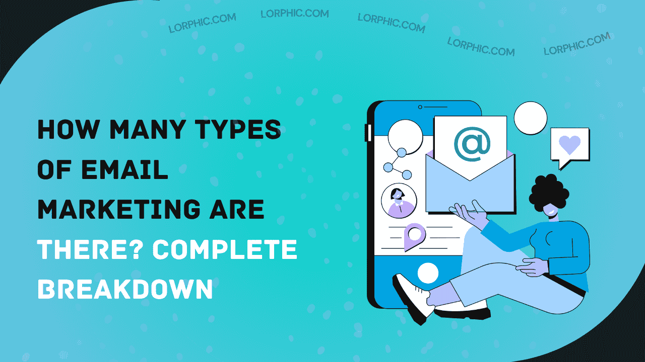 Guide on how many types of email marketing.