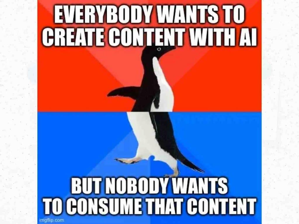 Content Marketing Memes Related To Creating Ai Content