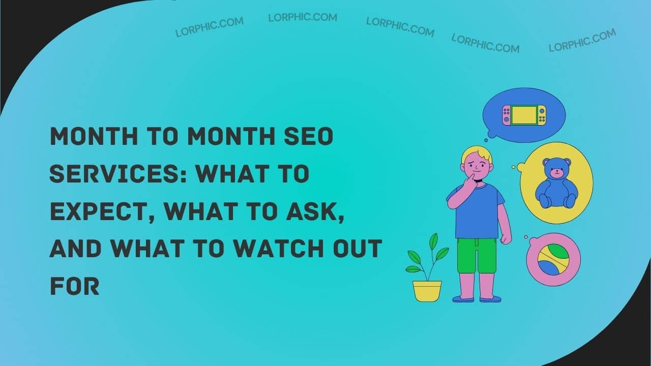month to month SEO services