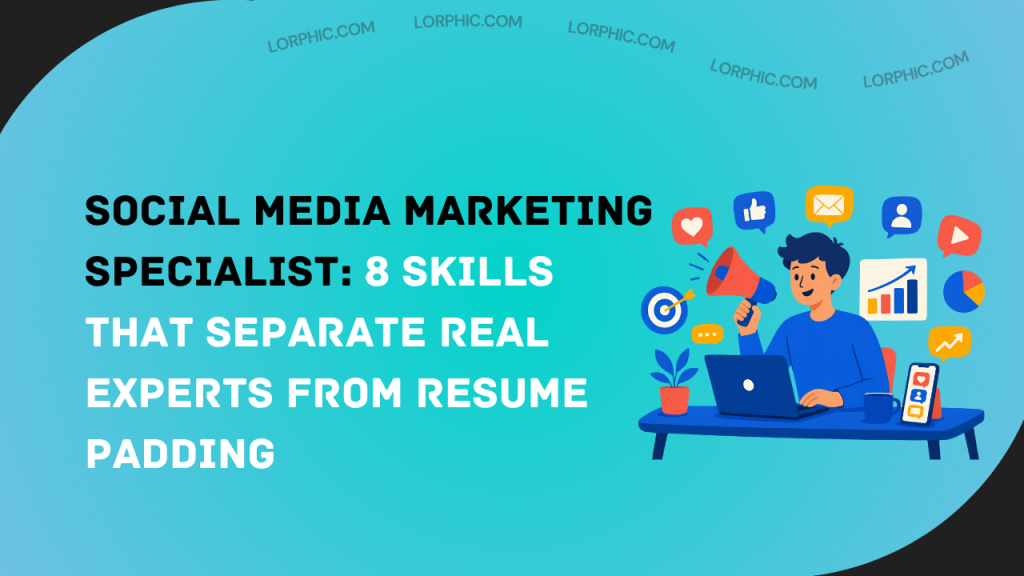 social media marketing specialist